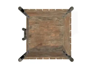 Gun Tower 2 Free low-poly 3D model