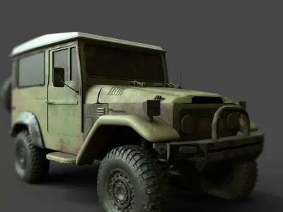 TOYOTA FJ 45 3D model