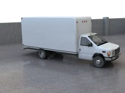 Delivery Truck 3D model