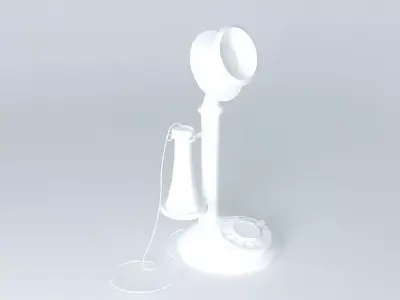 old phone 2 Free 3D model