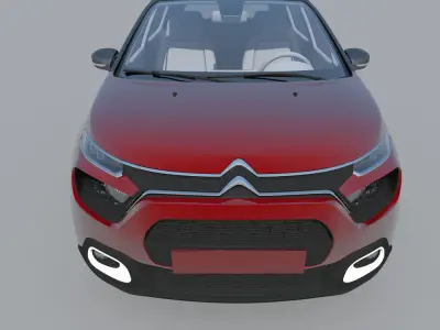 Citroen C3 2020 Free 3D model