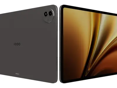 Vivo iQOO Pad 6 Pro All Colors 3D model