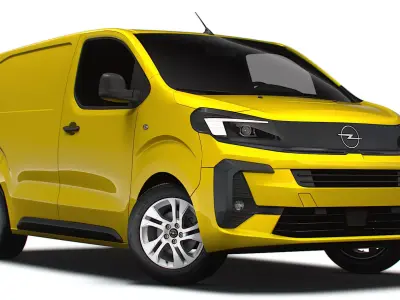 Opel Vivaro Van L1 2024 3D model
