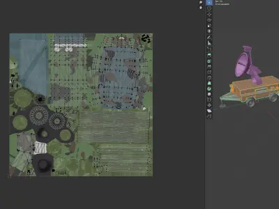 Meteor 300 Radar Low-poly 3D model
