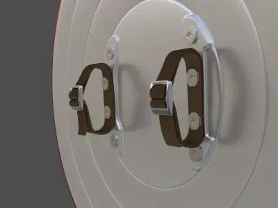 Captain America shield 3D model