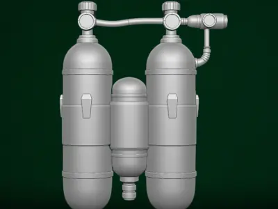 Burn Out - GI Joe Fan Art 3D Printable Files For Action Figures 3D print model