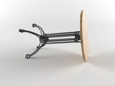 Outdoor table leg LG - 811 B Free low-poly 3D model