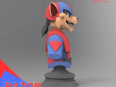 Swat KATS - Razor 3D print model