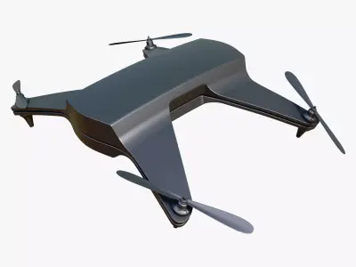 Drone Quadcopter M1 3D model