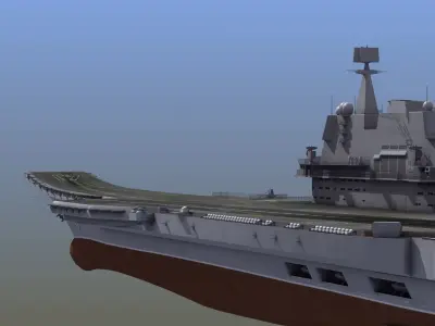 CV17 Shandong Carrier 3D model