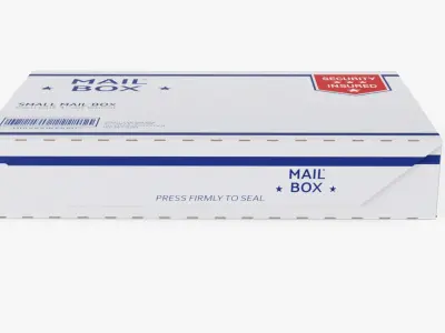 Mail Box Small 3D model