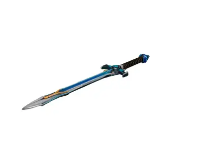 Futuristic Energy Sword 3D Model 3D model purchase