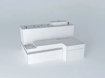 Effort Square Crowne Plaza Hotel Free 3D model