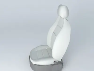 chair boat Free 3D model