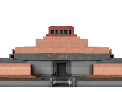 Lenin Mausoleum 3D model