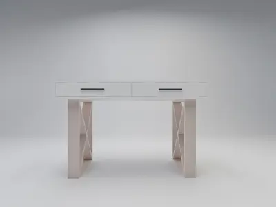 Work Desk Free 3D model