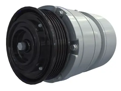 Metal Engine Part V79 3D model