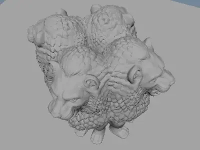 ashoka sthamba 3D model