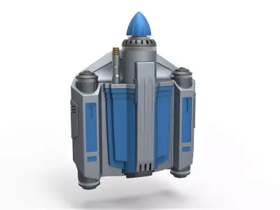 Bo-Katan Kryze Jetpack from The Mandalorian TV series 3D print model