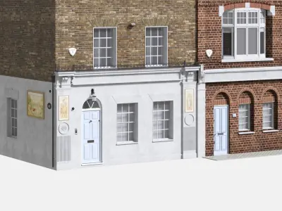 England building at old church str 44-46 London 3D model