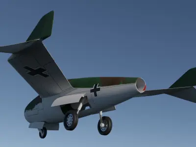 Blohm und Voss BV 121 3D model