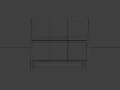 Nightstand Free low-poly 3D model