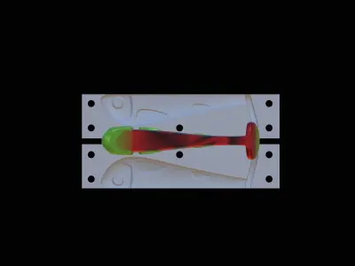 Am bait fish 13cm hof form predator fishing Free 3D print model