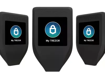 Trezor Wallet Model T 3D model