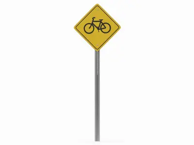Traffic Sign 21 3D model