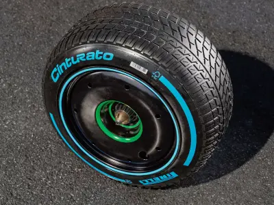 Pirelli Formula 1 2026 Front FULL WET 275 45 R18 3D model