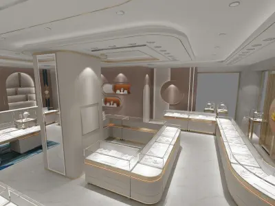 Jewelry Store 5 3D model