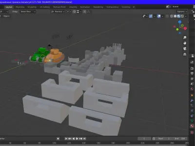 tanks asset pack Free low-poly 3D model