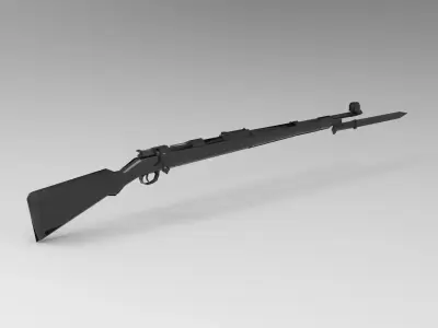 KARABINER 98K RIFLE 1 3D model