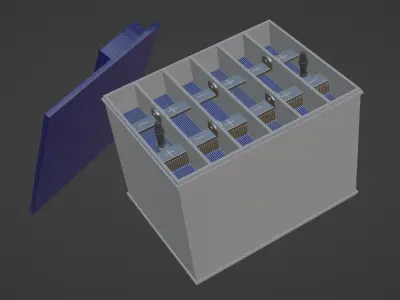 Car Battery - Detailed 3D model