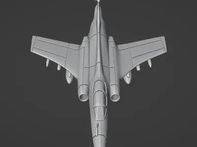 Blackburn Buccaneer S2B 3D print model