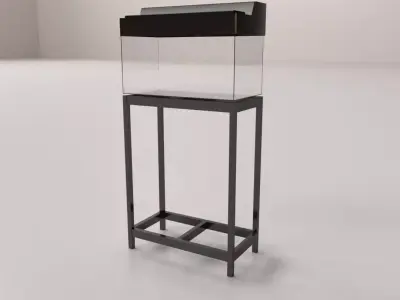 Aquarium with Stand 3D model
