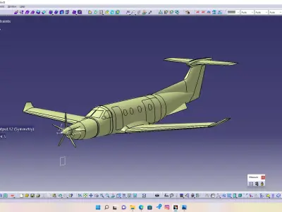 pilatus pc-12 3D model