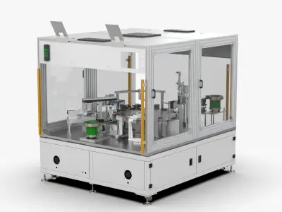 Automatic Injection Needle Assembly Dispensing Machine 3D model