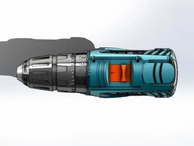 Apertadeira Eletrica Bosch GSB 180 LI Electric Screwdriver 3D model