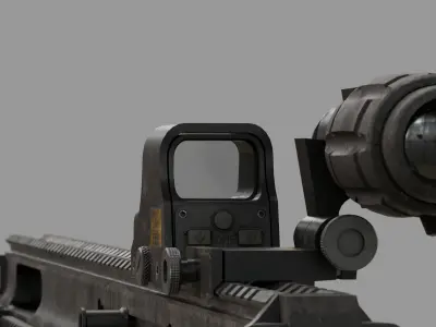 SCAR H-TPR Modular BIG Pack 3D model