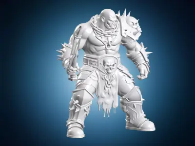 Khorne Berzerker 3D Print Model 3D print model