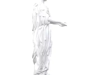 Delphi robed Chariot driver  3D model