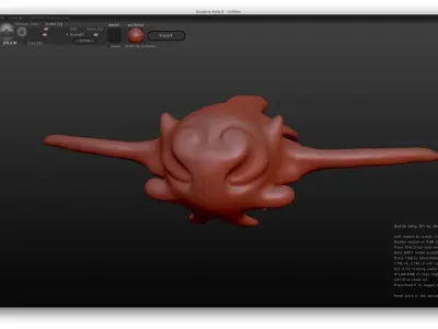 Fantasy Starfish 3D model