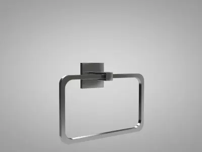 Towel Hanger Free low-poly 3D model