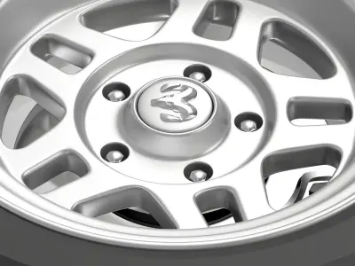 Dodge Challenger Mopar wheel 3D model
