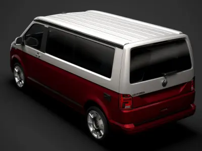 VW California LWB T6 1 2020 3D model