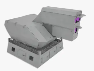 Rheinmetall HEL 3D model