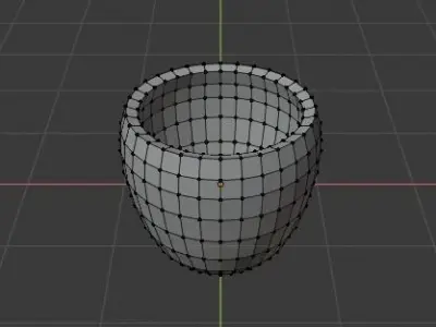 Cubic Glass or Pot Free 3D print model