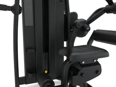 Technogym - Selectorised - Total Abdominal 3D model