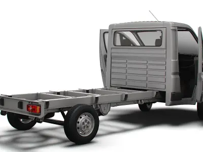 Citroen Jumper Chassis HQInterior SCab 3800WB 2023 3D model